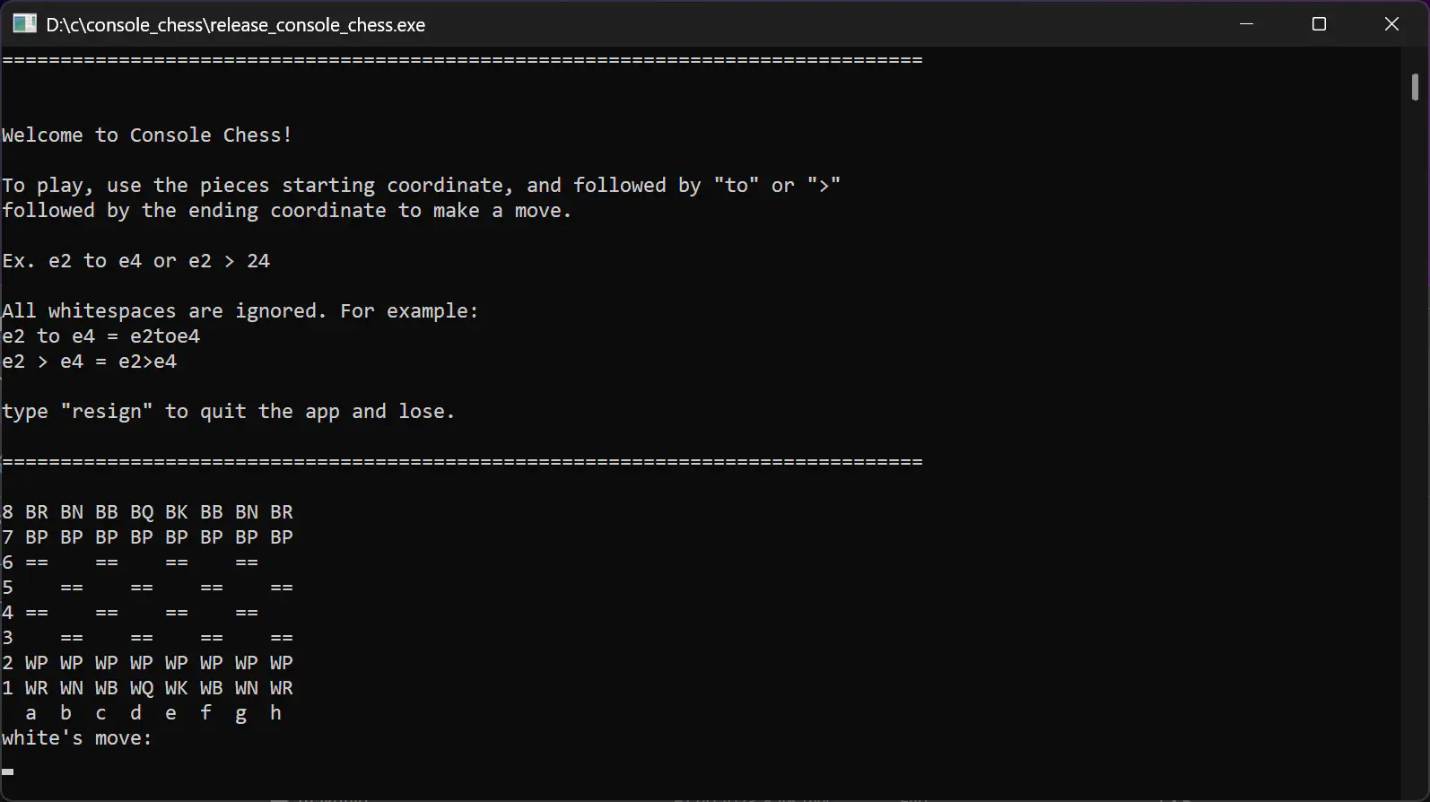 Thumbnail for Console Chess